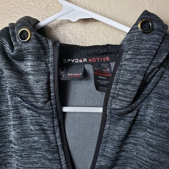 Spyder Active ProWeb 1/2 Zip Hoodie Pullover-Size S - Picture 2 of 8